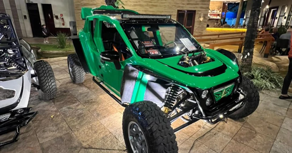 Traseira do Guepardo G200