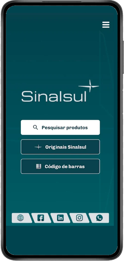 Aplicativo Android Sinalsul