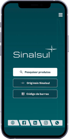 Aplicativo iOS Sinalsul